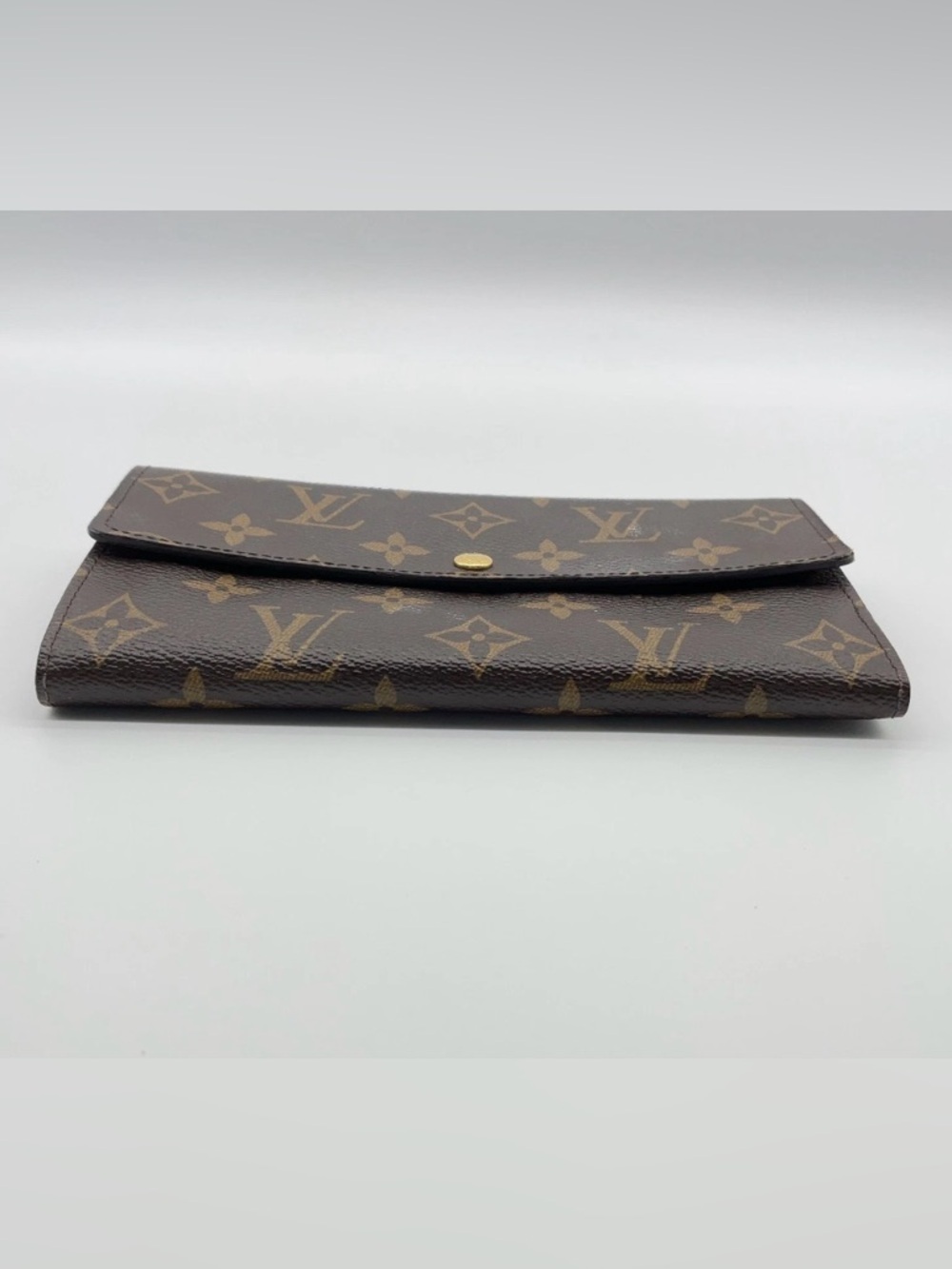 Louis Vuitton Monogram Long Card & Key Holder in Brown